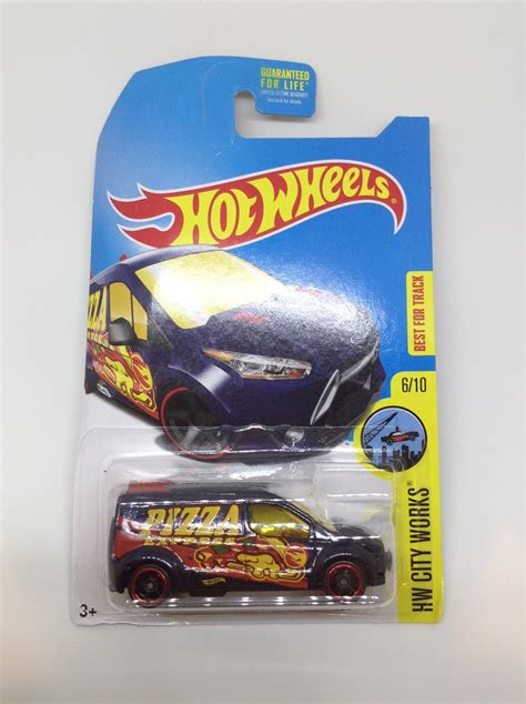 JULIAN S HOT WHEELS BLOG Hot Wheels Ford Transit Connect N Case Regular Treasure Hunt