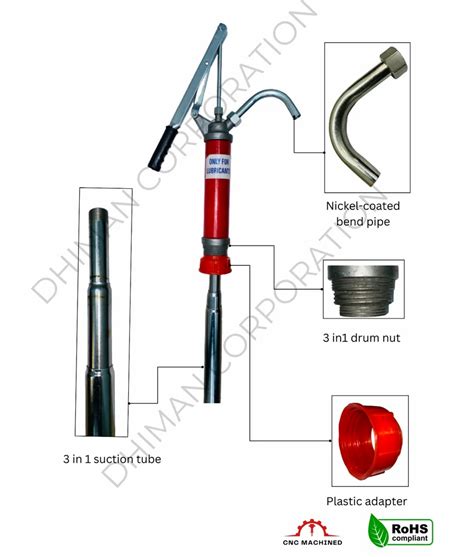 Hand Operated Lever Barrel Pump 304 At ₹ 850 In Ludhiana Id