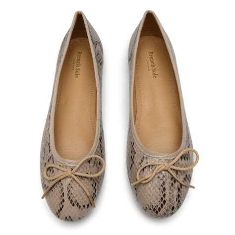 Amelie Nude Python Leather AML1261 French Sole