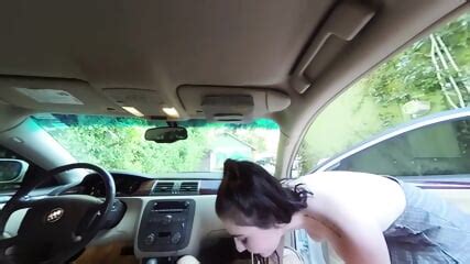 Brunette Petite Fucking On A Road Car Test Jenna Reid VR