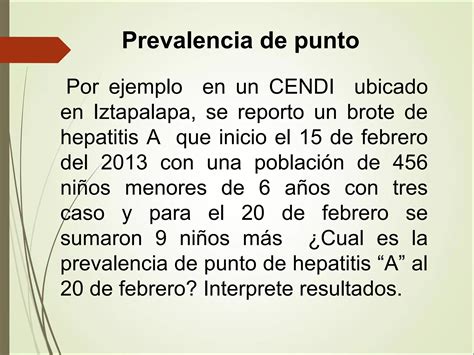 Incidencia y prevalencia | PPT | Infectious Diseases | Diseases and