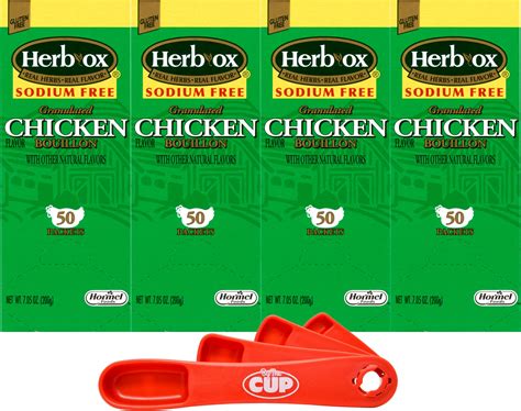Amazon.com: HERB-OX Sodium Free Chicken Bouillon Packets, 1.5 oz, (Pack