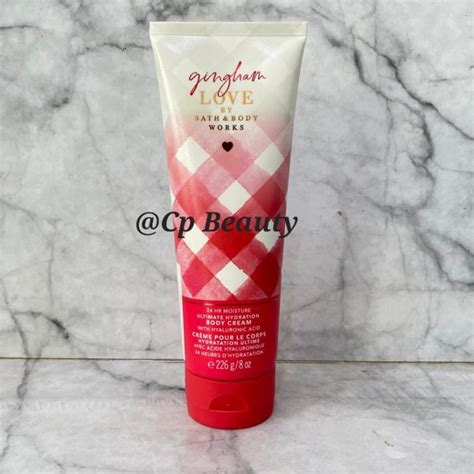 Jual BBW ULTIMATE HYDRATION BODY CREAM GINGHAM LOVE 226G Shopee Indonesia