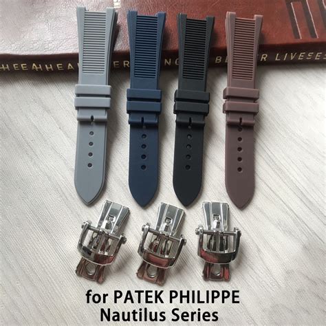 PATEK PHILIPPE Dây Đeo Thay Thế Bằng Silicone Mềm Thoải Mái Cho Đồng Hồ