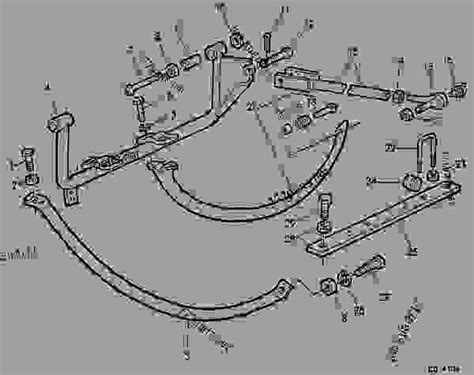 NEEDLE,FRAME AND GUARDS [E17] - BALER John Deere 332 - BALER - 332 ...