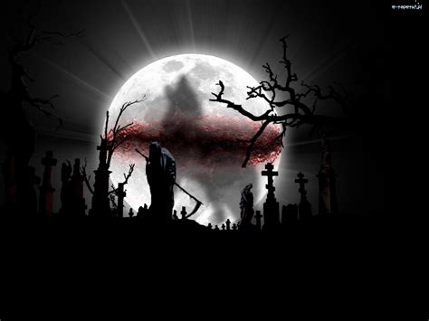 Creepy Graveyard Wallpaper Wallpapersafari