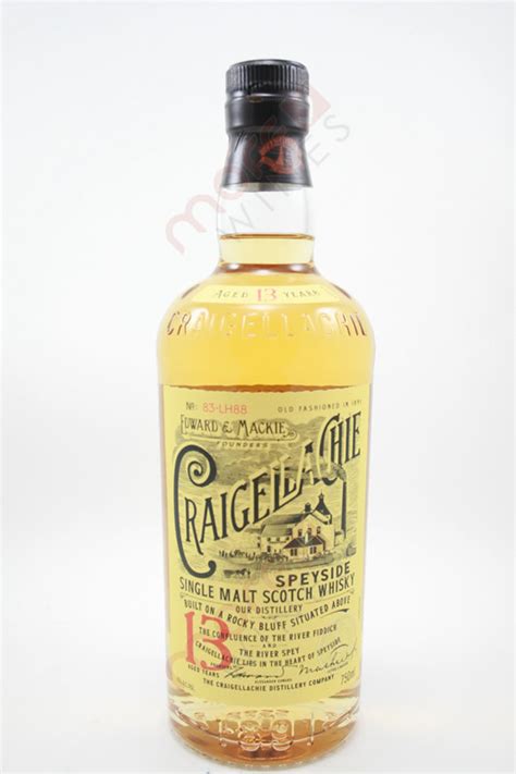 Craigellachie 13 Year Old Single Malt Scotch Whisky 750ml - MoreWines