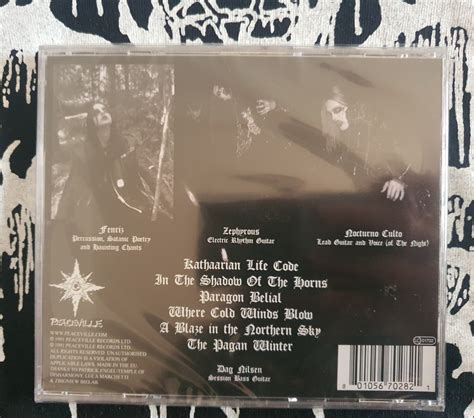 Darkthrone A Blaze In The Northern Sky Cd Photo Metal Kingdom