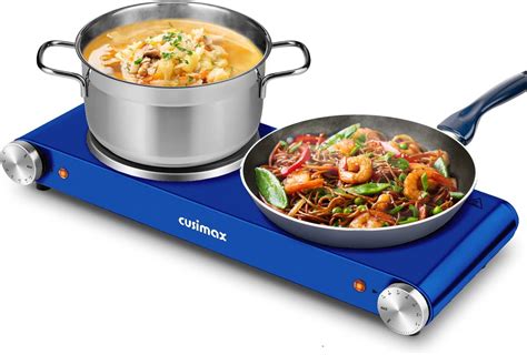 Buy Cusimax Hot Plate Electric Burner Single Burner Cast Iron Hot Plates For Cooking Portable