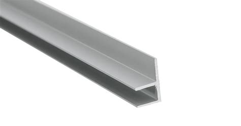 Планка для стеновой панели угловая F - образная 6мм, 600мм, 1шт ...