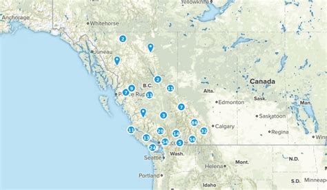 British Columbia Provincial Parks Map