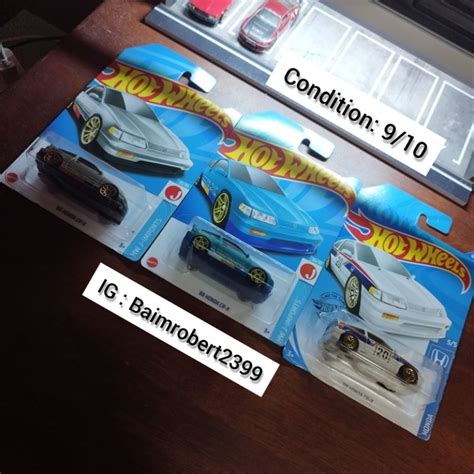 Hot Wheels Honda Crx Shopee Malaysia