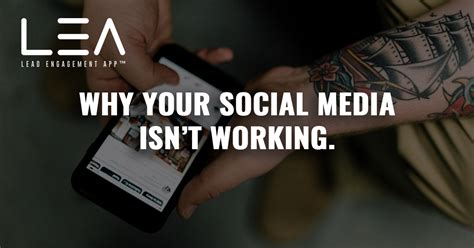 Why Your Social Media Isnt Working