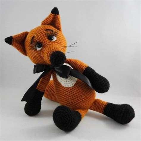 Амигуруми лисы крючком. Схемы и описания вязания игрушек крючком ...