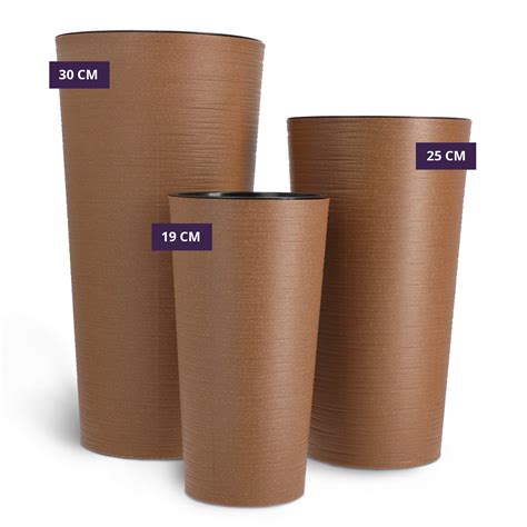 Donica Na Kwiaty D Uto Latina Cm Naturalna