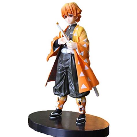 Kimetsu No Yaiba Figure 15cm Agatsuma Zenitsu Figurine Anime Demon