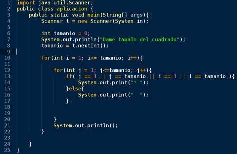 C Mo Dibujar Un Cuadrado En Java Con Asteriscos Paso A Paso Muy F Cil