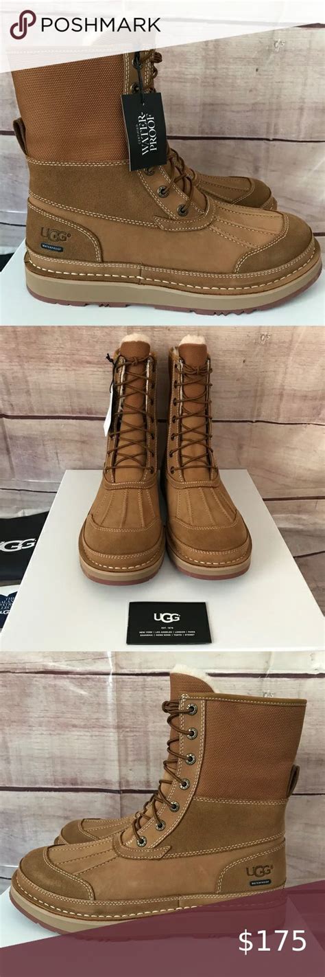 Ugg Avalanche Butte Waterproof Boots Waterproof Leather Boots Mens Leather Boots Ugg Leather