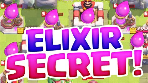 The Secret Elixir Trick Clash Royale Strategy Youtube