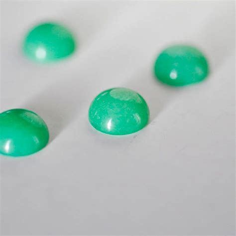 Cabochon Di Giada Verde Pietra Naturale Creazione Di Etsy Italia