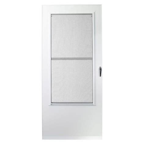 White Color Frame Hinged Office Aluminium Glass Door With Anti Rust