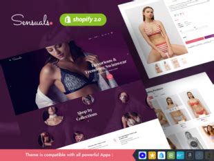 Best Shopify Lingerie Adult Themes Templatetrip