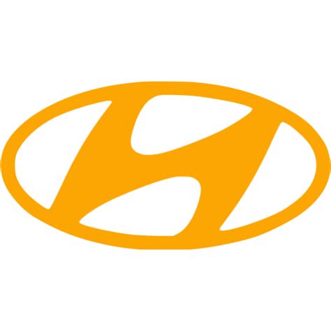 Orange Hyundai Icon Free Orange Car Logo Icons