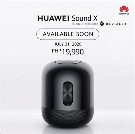 Huawei launches new MatePad tablet and Huawei Sound X hi-fi speaker