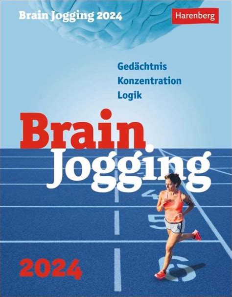 Brain Jogging Tagesabreißkalender 2024 Gedächtnis Konzentration