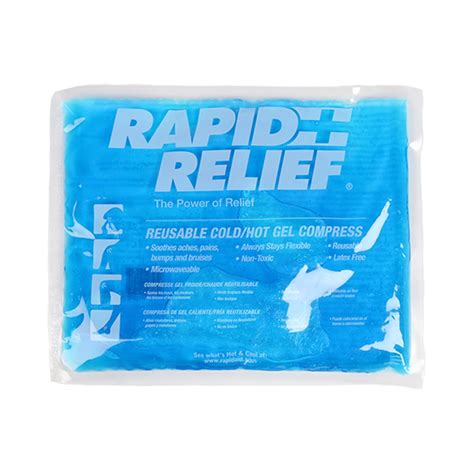 Reusable Hot/Cold Gel Compress with Form-Fit Gel, Extra Large - WASIP Ltd.