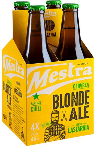 Cerveza Mestra Blonde Ale Botella Cc Four Pack Cervezas Tienda Online Club De