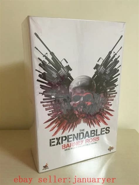 FIGURINE ARTICULÉE HOT Toys Mms The Expendables Barney Ross Stallone EUR