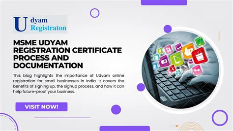 Msme Udyam Registration Certificate Process And Documentation Snap