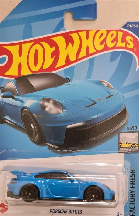 Embalagem Danificada Hot Wheels Factory Fresh Porsche GT Universo Hot Wheels