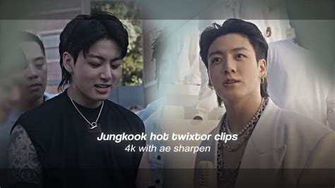 JUNGKOOK Hot Recent Twixtor Clips With AE Sharpen HD K