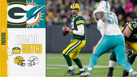 Packers vs. Dolphins | How to watch, stream & listen | Week 16