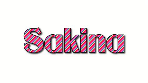 Sakina Logo Free Name Design Tool From Flaming Text