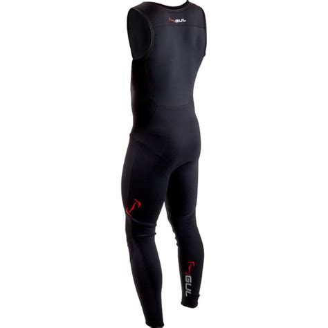 2020 Gul Mens Response 3mm Front Zip Long John Wetsuit Re4313 B7 Black Wetsuits Wetsuit Outlet