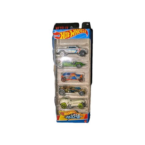 Hot Wheels Toys Hot Wheels Netflix Lets Race Pack Tuff Twin Mill Rocketfire Poshmark