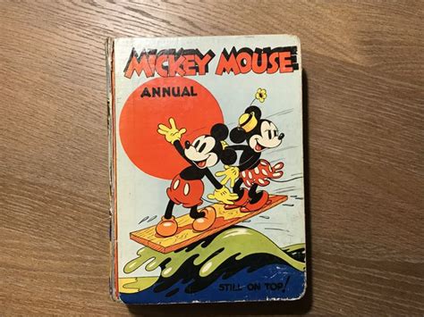 Walt Disney Mickey Mouse Annual Cartonn Eo Catawiki