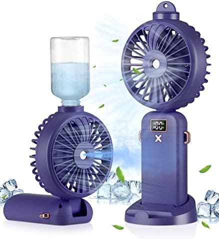 Mini Ventilateur Brumisateur Portable Usb In Bleu Petit