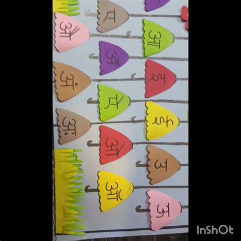 swar marathi swar kids project nursery activityschool project