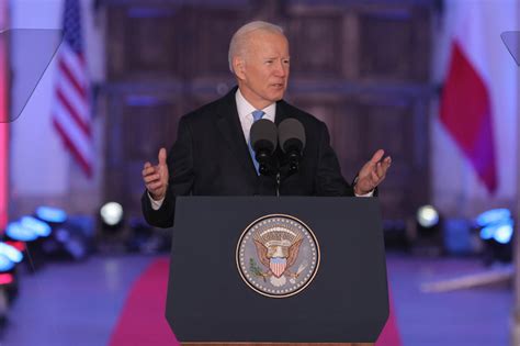 Joe Biden Wyg Osi Przem Wienie W Warszawie Czego Nie B D Mogli Mie