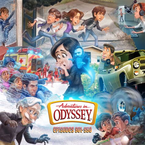 A Movie Style Poster For Adventures In Odyssey Episodes 851 900 Share