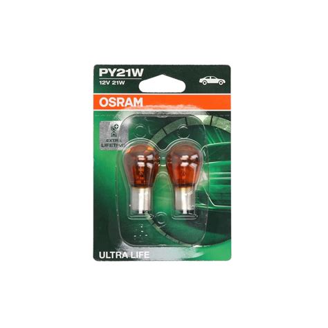 Glühlampe Sekundär OSRAM PY21W Ultra Life 12V, 21W | motointegrator