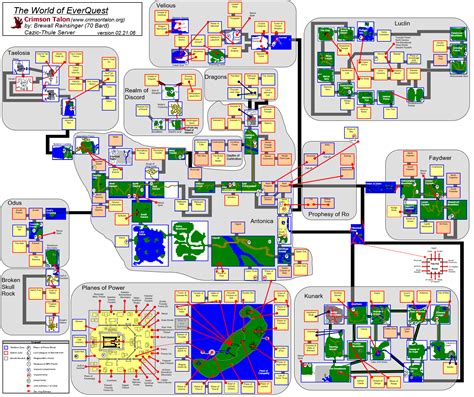 EQ World Map – Brewall's EverQuest Maps