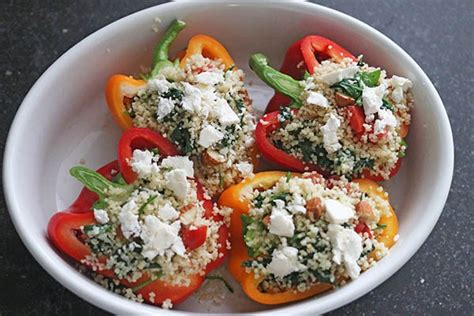 Gevulde Paprikas Met Couscous Leuke Recepten