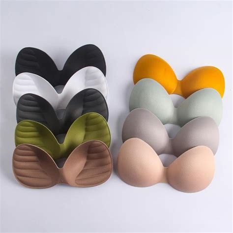 Reusable Sponge Padded Pad Insert Bra Enhancer Bikini Padded Chest Padded Comfort Push Up Hand