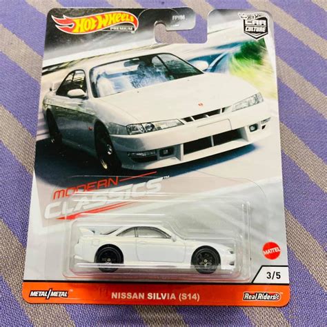 Hot Wheels Nissan Silvia S14 Modern Classics Premium Car Culture Shopee Malaysia