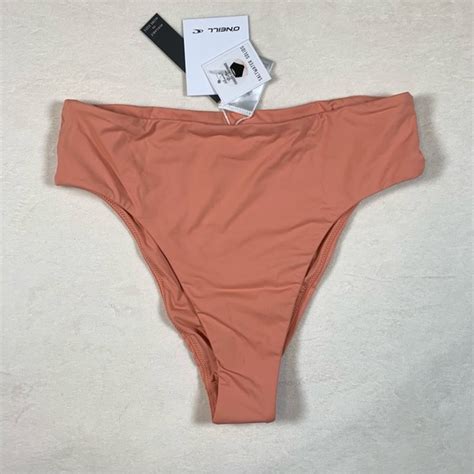 O Neill Swim Oneill Maxwell Saltwater Solids Swimsuit Bikini Bottom Small Poshmark